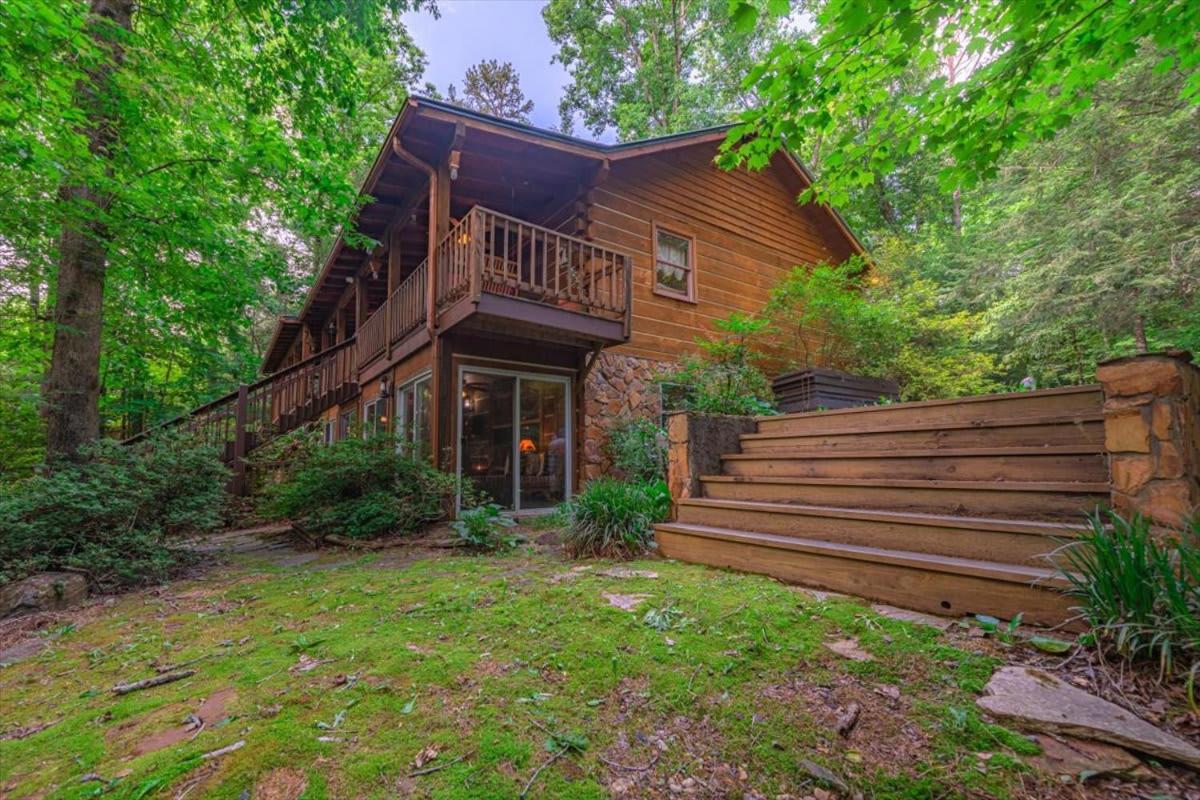 Вилла Waterfront Mountain Cabin With Hot Tub Блу-Ридж Экстерьер фото