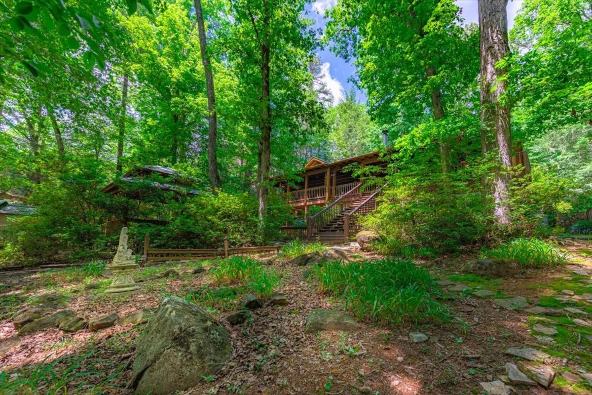 Вилла Waterfront Mountain Cabin With Hot Tub Блу-Ридж Экстерьер фото
